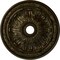 Ekena Millwork Flagstone Ceiling Medallion (Fits Canopies up to 3 7/8"), 30"OD x 3 7/8"ID x 3 1/4"P, Green Gold CM30FLGGS - alternate 1